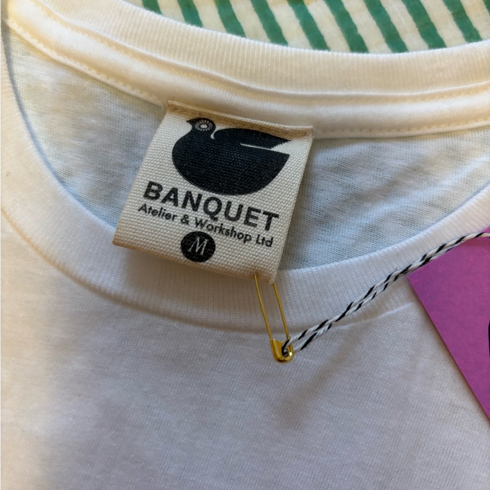 Banquet Atelier Super Duper T-shirt Medium NWT - Picture 3 of 5